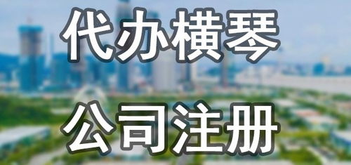 横琴新区投资管理公司注册,优惠政策 舒兰速办
